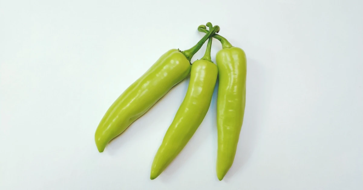3 store bananpepper klare til sylting