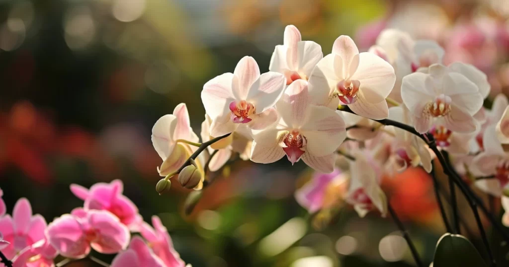 orkide som en potteplante å ha inne